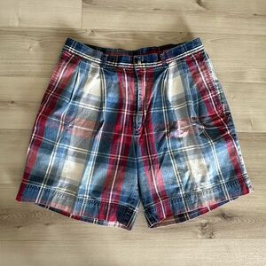 nautica vintage 100% cotton loose shorts